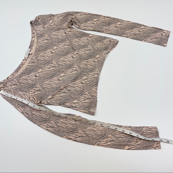 🐯2/$15🐯 TALULA Long Sleeve Crop Pink Peach XXS - Picture 12 of 12